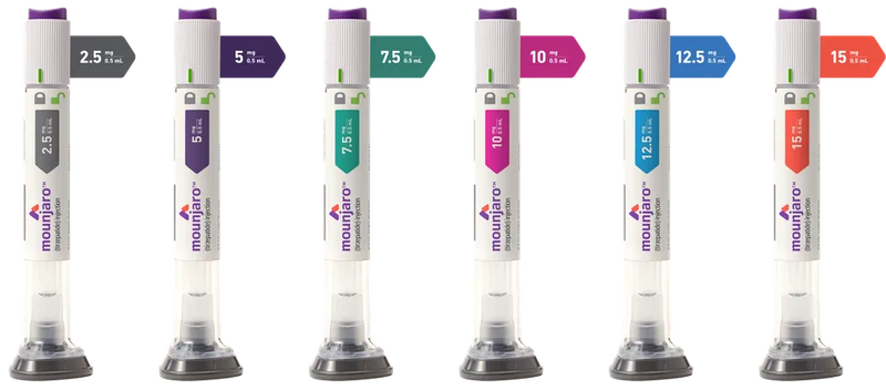 Tratamiento médico con Tirzepatida (Mounjaro™) — Control clínico de la obesidad y la diabetes tipo 2